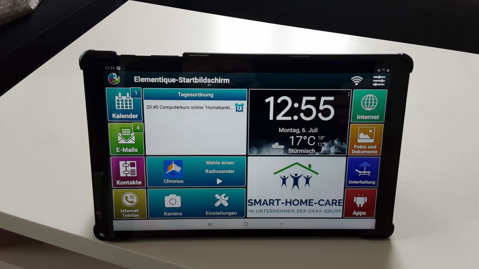 SeniorenTablet Komplettset SmartHomeCare
